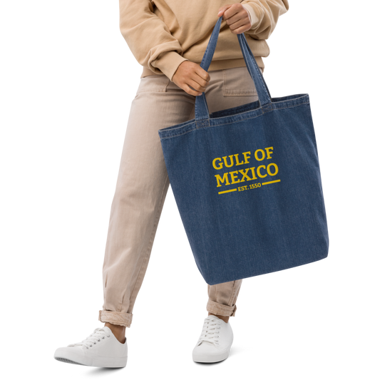 THE ORIGINAL GULF OF MEXICO DENIM TOTE